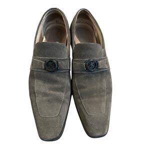 Men’s Stacy Adam’s Gray Suede Loafers. Size 11